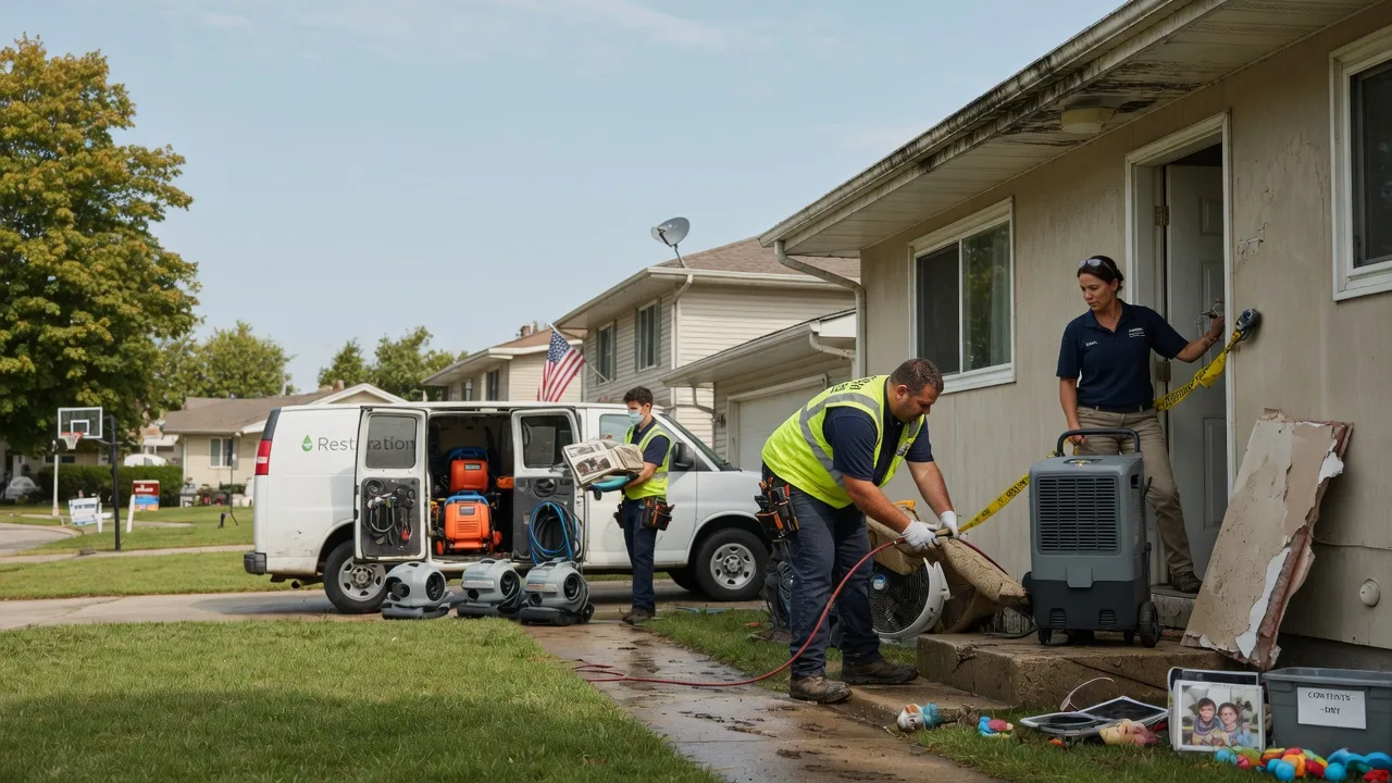 Water Damage Restoration in Old Fort, NC near me